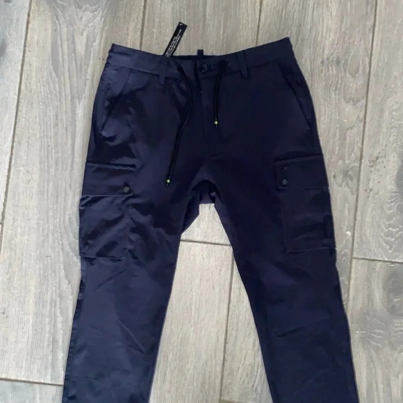 Mason’s Forte Dei Marmi Women’s Navy Blue Cargo Pants - Size 48 (IT) - US 12 - Picture 2 of 12